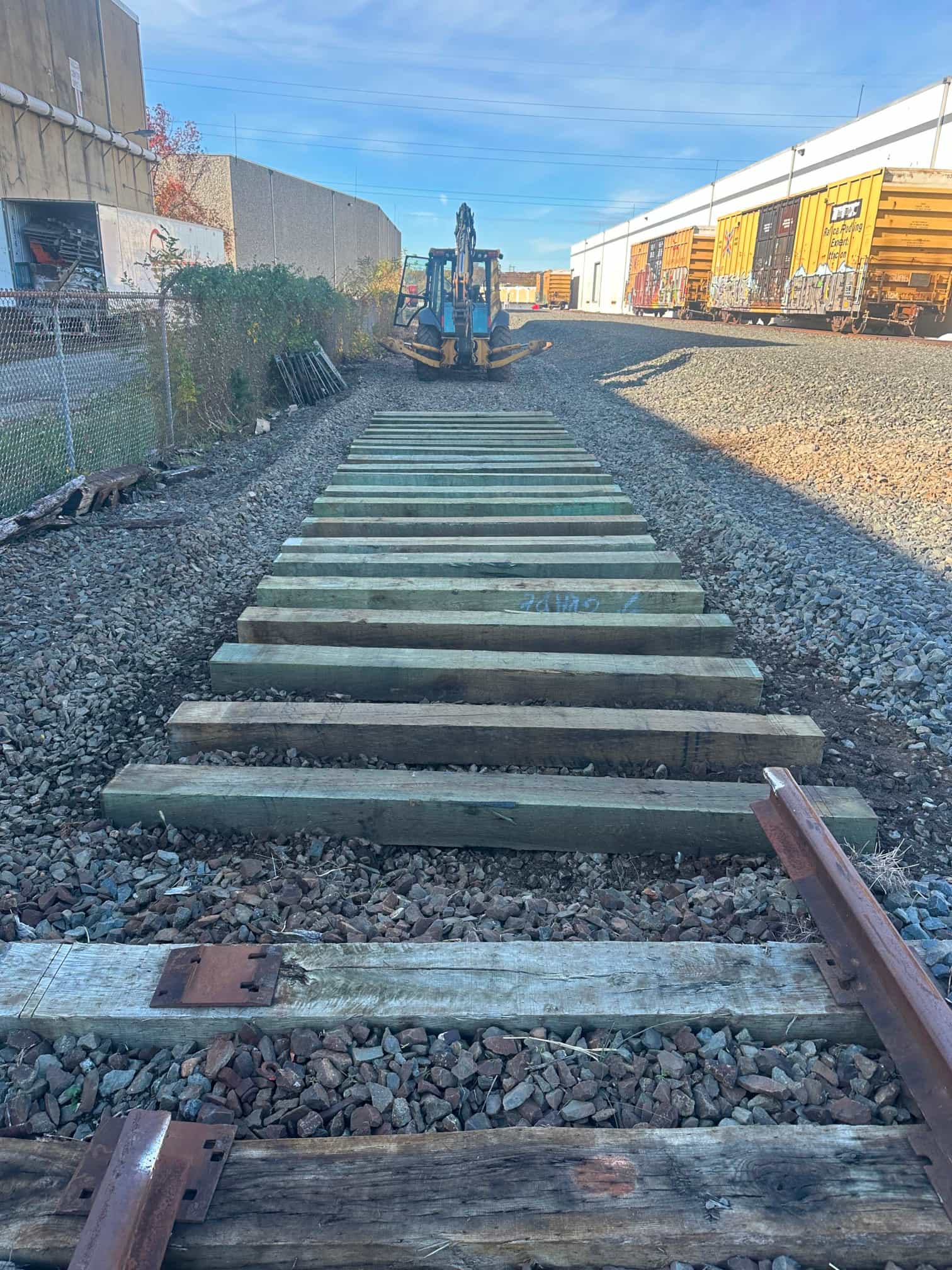 Heller Park lead track is being restored! Image 1