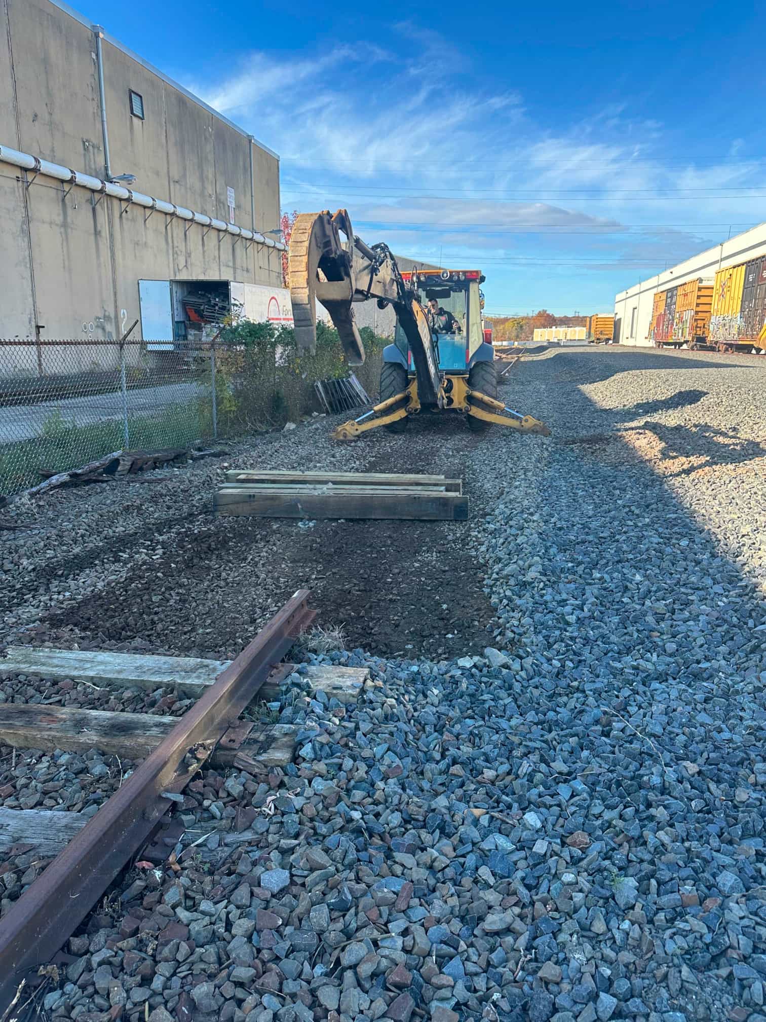 Heller Park lead track is being restored! Image 2